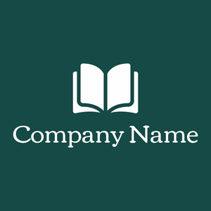 Open book logo on a green background - Business & Consulting