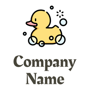 Salomie Rubber duck on a White background - Animales & Animales de compañía
