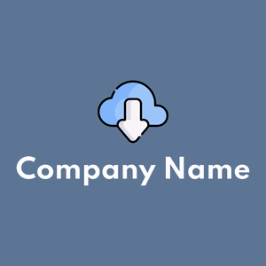 Light Sky Blue Cloud on a Waikawa Grey background - Tecnologia