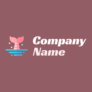 Mermaid on a Rose Taupe background - Juegos & Entretenimiento