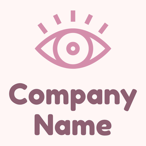Eye logo on a Snow background - Hospital & Farmácia