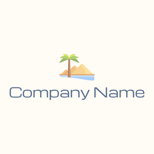 Island Oasis logo on a Floral White background - Reizen & Hotel