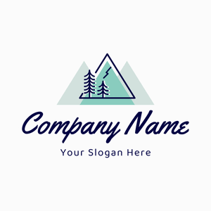 mountain trail logo - Environnement & Écologie