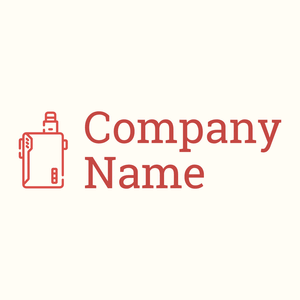 Vape logo on a Floral White background - Vendas