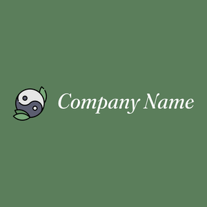 Yin yang logo on a Finlandia background - Abstrait