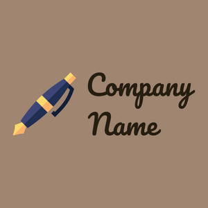 Pen logo on a Mongoose background - Comunicaciones