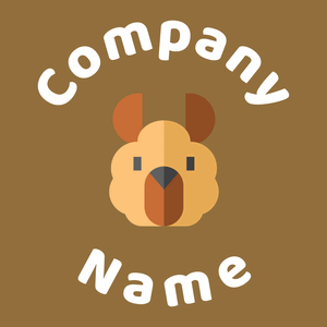 Llama logo on a McKenzie background - Viaggi & Alberghi