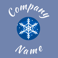 Snowflake on a Ship Cove background - Paesaggistica