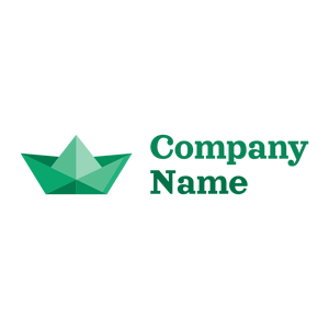 Origami logo on a White background - Abstrakt