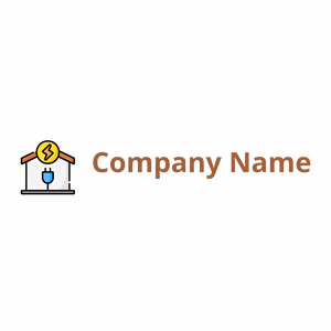 Eco house logo on a White background - Construção & Ferramentas