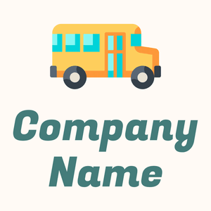 Bus logo on a Seashell background - Automobiles & Vehículos