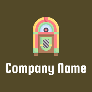 Jukebox logo on a West Coast background - Unterhaltung & Kunst