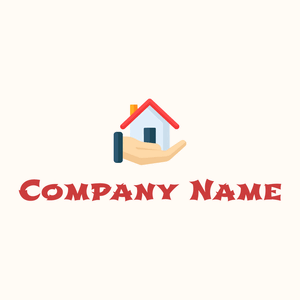 House logo on a Floral White background - Zakelijk & Consulting