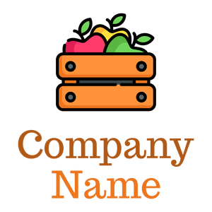 Neon Carrot Apple on a White background - Agricultura