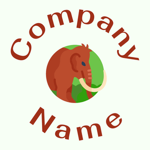 Mammoth logo on a Honeydew background - Animais e Pets