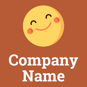 Happy logo on a Smoke Tree background - Abstrait