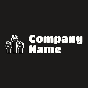 Civil rights logo on a Bokara Grey background - Caridade & Empresas Sem Fins Lucrativos