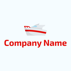 Boat logo on a Alice Blue background - Automobili & Veicoli