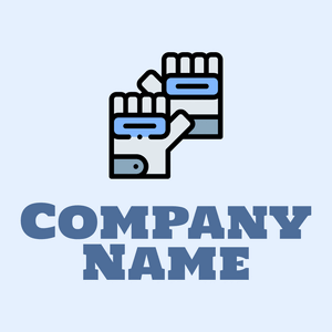 Gloves logo on a Alice Blue background - Automóveis & Veículos