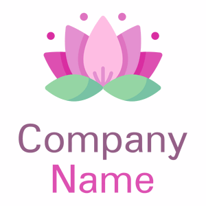 Lotus logo on a White background - Wellness & Beauty