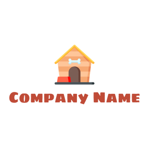 Dog house on a White background - Animali & Cuccioli
