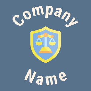 Protection logo on a Kashmir Blue background - Empresa & Consultantes