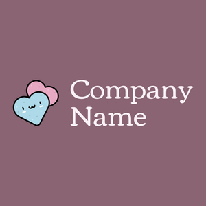 Sugar logo on a Mauve Taupe background - Abstrakt