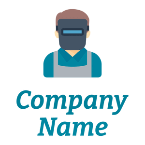 Mask Welder logo on a White background - Construcción & Herramientas
