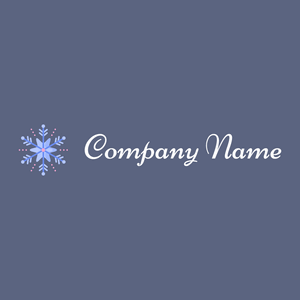 Snowflake on a Waikawa Grey background - Paysager