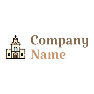 Basilica of our lady of the assumption on a White background - Domaine de l'architechture