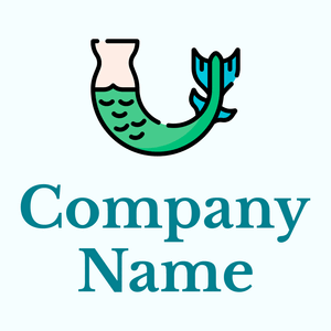 Mermaid on a Azure background - Juegos & Entretenimiento