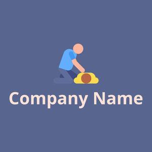 Resucitation logo on a Kashmir Blue background - Educación