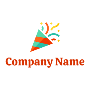 Orange Red Confetti on a White background - Spelletjes & Recreatie