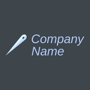 Needle logo on a Arsenic background - Hospital & Farmácia