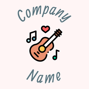 Guitar on a Snow background - Divertissement & Arts