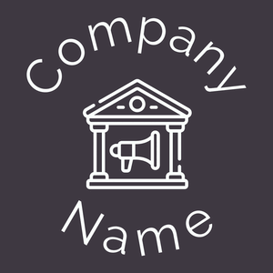 Marketing agency logo on a Grape background - Business & Consulting