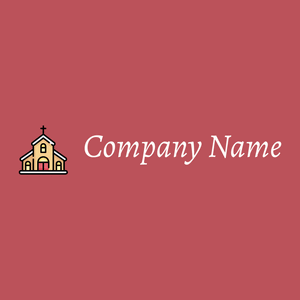 Church on a Blush background - Religión