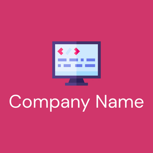Programmer logo on a Old Rose background - Entreprise & Consultant