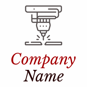 line Laser cutting machine on a White background - Construcción & Herramientas