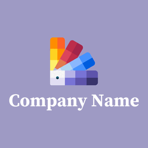 Color palette logo on a Wistful background - Kinderen & Kinderopvang