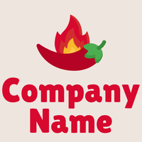 Red chilli logo - Nourriture & Boisson
