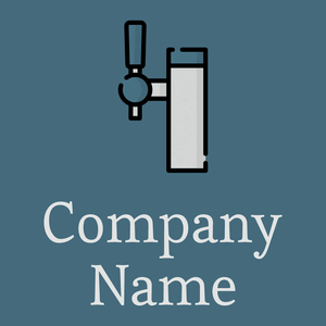 Faucet logo on a Bismark background - Nourriture & Boisson