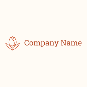 Tulip logo on a Floral White background - Environnement & Écologie