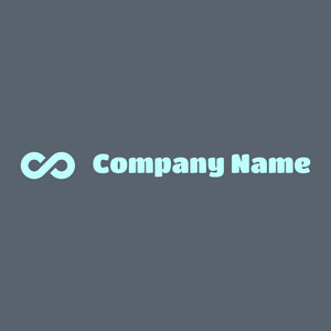 Infinity logo on a Shuttle Grey background - Abstrato