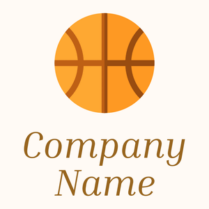 Basketball on a Seashell background - Architectuur