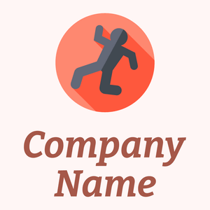 Crime scene logo on a Snow background - Arte & Intrattenimento