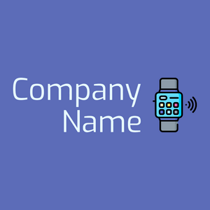 Smartwatch logo on a Chetwode Blue background - Rechner