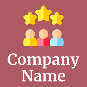 Team on a Blush background - Abstrato