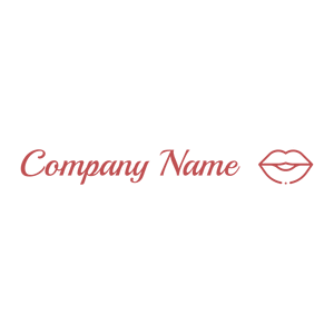Mouth logo on a White background - Moda & Beleza