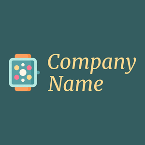 Smartwatch app logo on a Dark Slate Grey background - Mode & Schoonheid